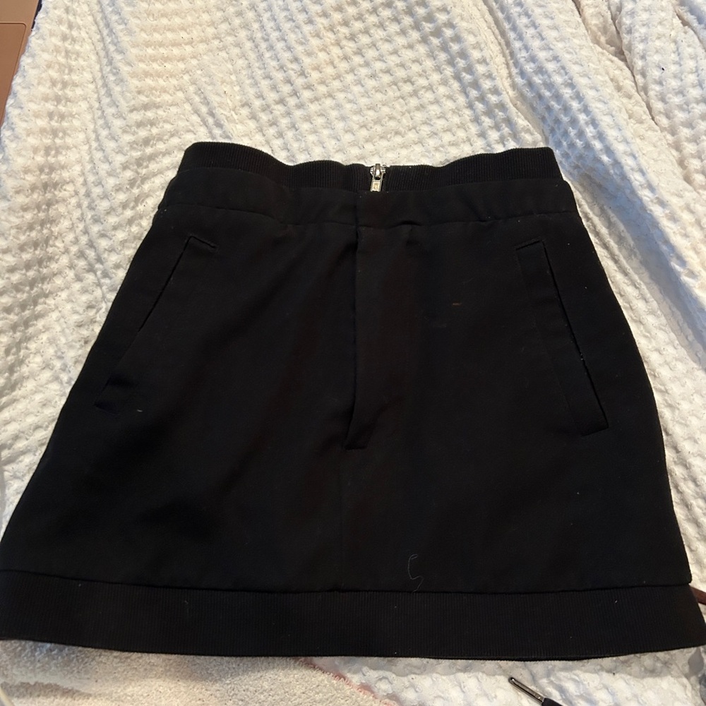 Steve Madden Black Mini Skirt